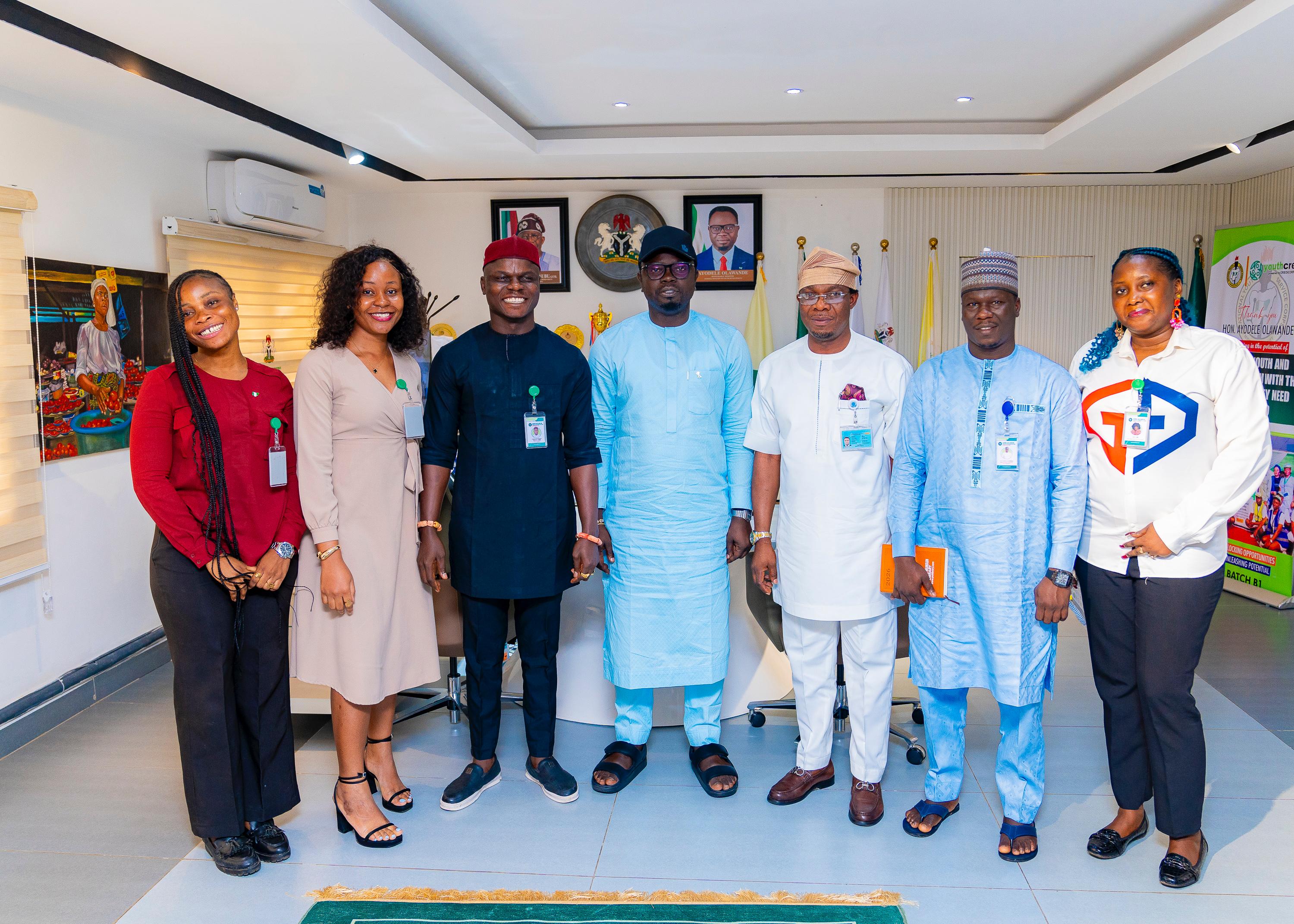 AUYC Nigeria Leadership Meets with Hon. Minister of Youth Development - Federal Republic of Nigeria